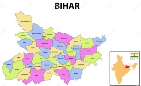 Bihar Me Kul Kitne Jile Hai